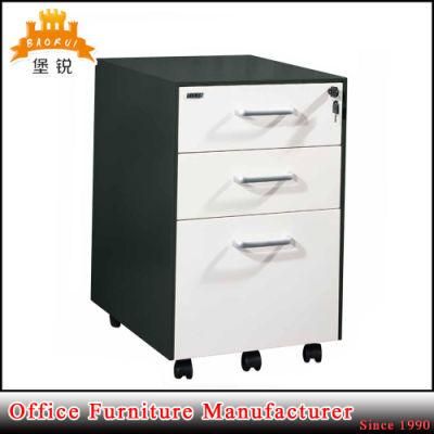 Steel 3 Drawer Mobile Filing Cabinet