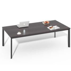 8 People Metal Leg Small Meeting Room Table Conference