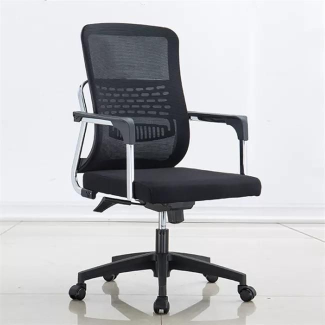 Smart PU Castor Samll Apartment Computer Chair Ergonomic Executive Lift Adjustable Mesh Swivel Office Chair