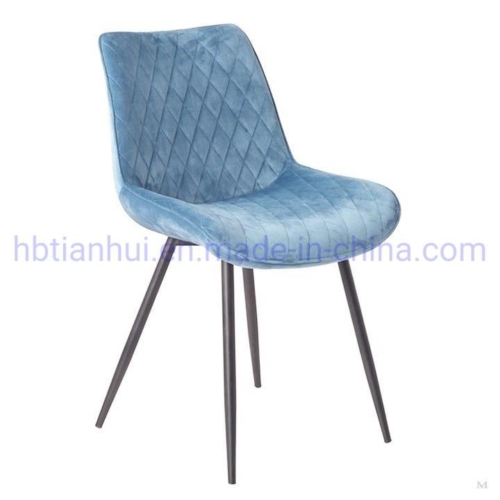 Factory Direct Sale Cheap High Back Orange PU Leather Plastic Chairs with Cushion