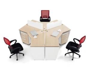 Unique Office Furniture 3 Person Office Cubicle Workstation