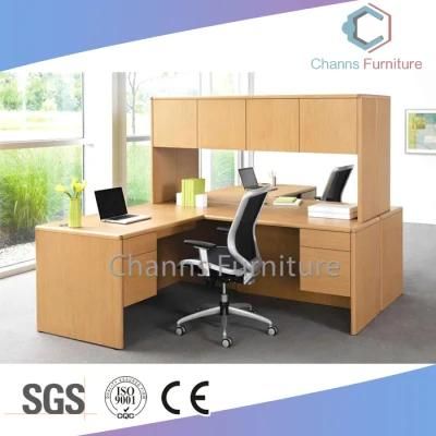 Big Size L Shape Office Table 1.8m Executive Desk with Cabinet Partition (CAS-D41205)