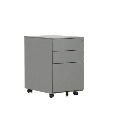 Steel Pre-Assembled Office Used Rolling Mobile Pedestal Storage Cabinet