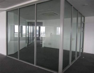 Grey Color Single Glaze Aluminum Office Partion