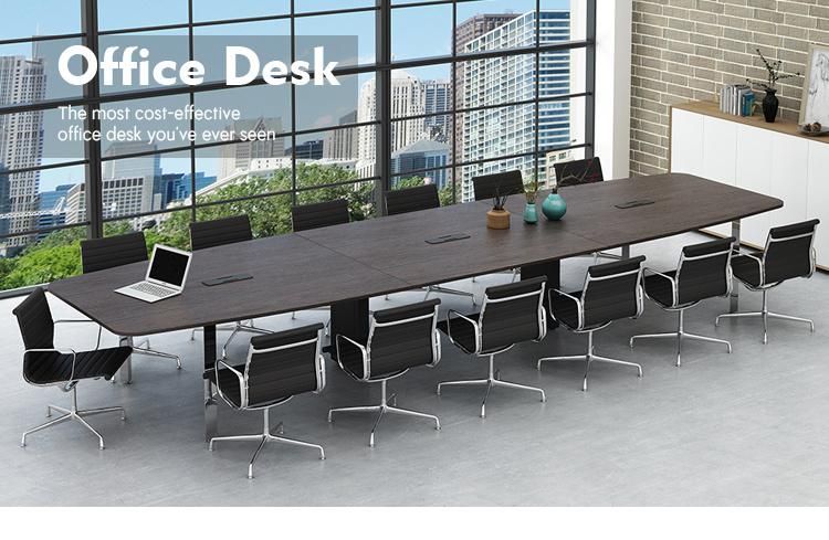 Commercial Style Meeting Room Large Conference Table for 20 Person