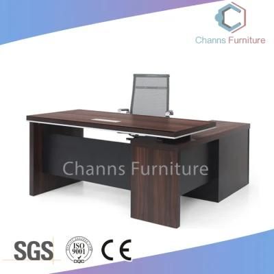 Modern Furniture Melamine Executive Table MDF Wooden L Shape Antique Style Office Desk (CAS-D18503)