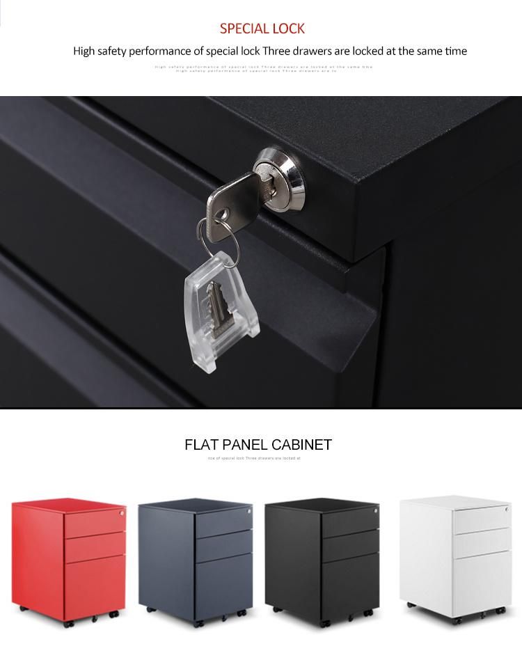 Modern Appearance Multifunctional A4 Mobile Filing Cabinet