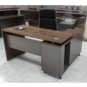 Custom Antique Office Furniture Working Station Computer Desk with Two Drawer One Layer