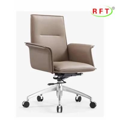 Modern Design Swivel PU Leather Hotel Furniture Reception Chair