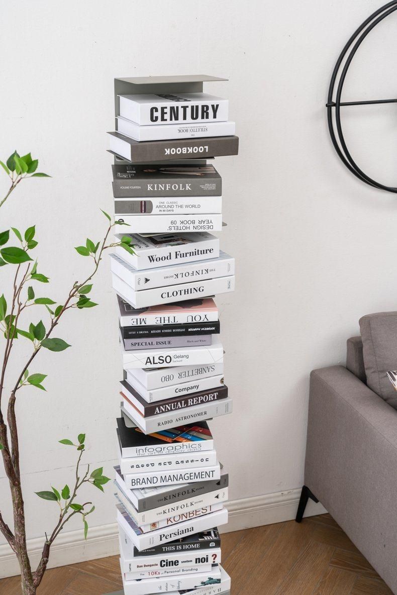 DIY Customizable Carbon Steel Multi-Layer Office Bookcase Living Room Furniture Bookshelf