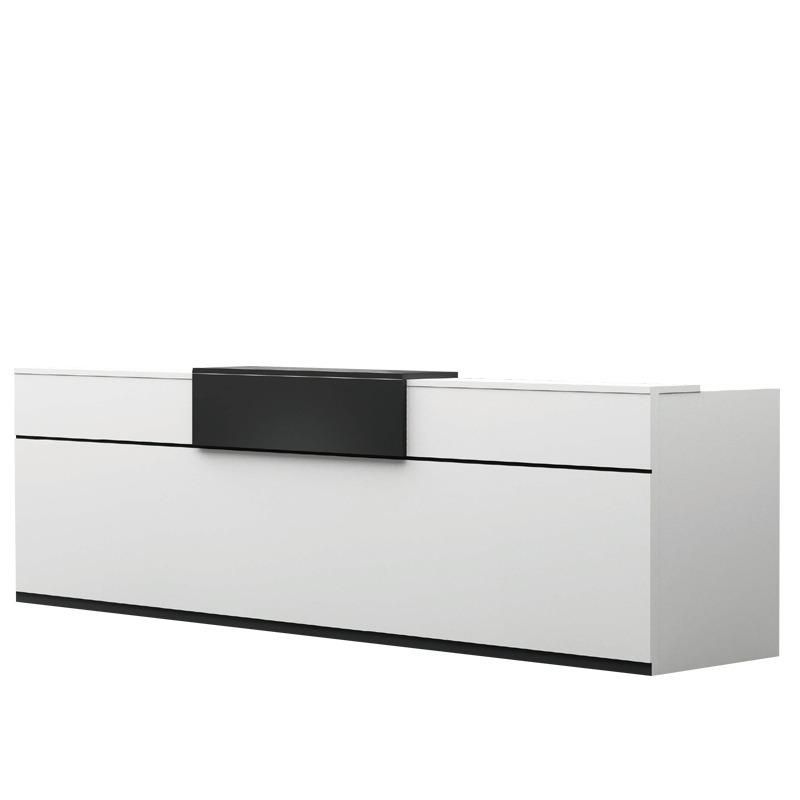 Hl-032 2021 Top Quality Mix Color Salon Reception Table Consult Table for Sale Cashier Desk Check-out Counter Checkstand