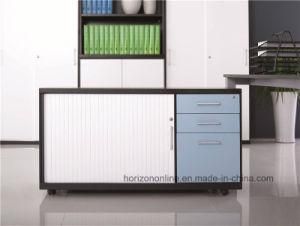 Mobile Caddy Filing Cabinet with 3 Drawers and Tambour Door Hot Wholesale