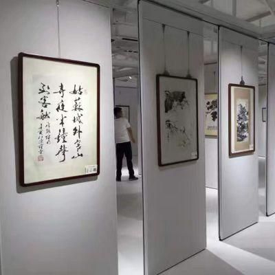 Floor to Ceiling Hanging System Movable Wall Track Exhibition Folding Partition Walls