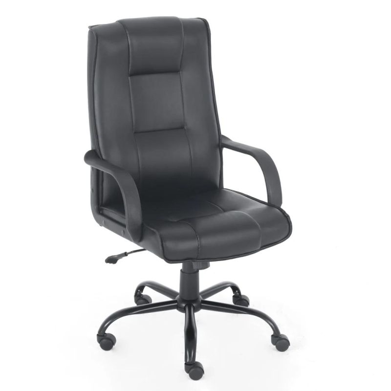 Factory Wholesale High Back Aluminum Base PU Executive Office Chair