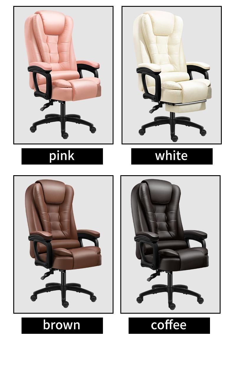 Luxury High Back CE Certified Heavy Duty Leather Ergonomic Swivel Executive Office Manager Boss Chair