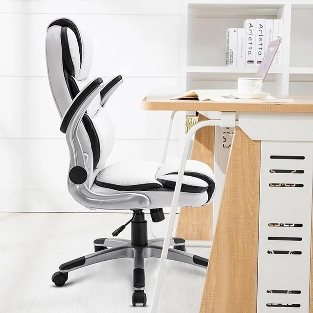 Black and White Comfortable and Soft Boss Executive Suitable for Sedentary Best Office Chair