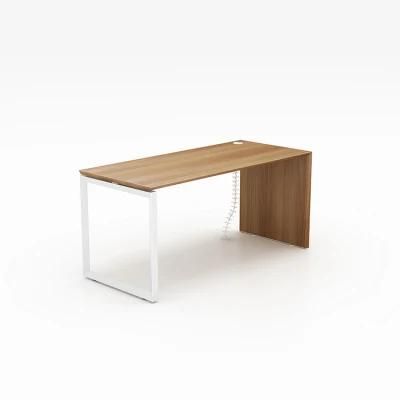 Soho Writing Work Desk Metal Frame Simple Wood Home Office Table