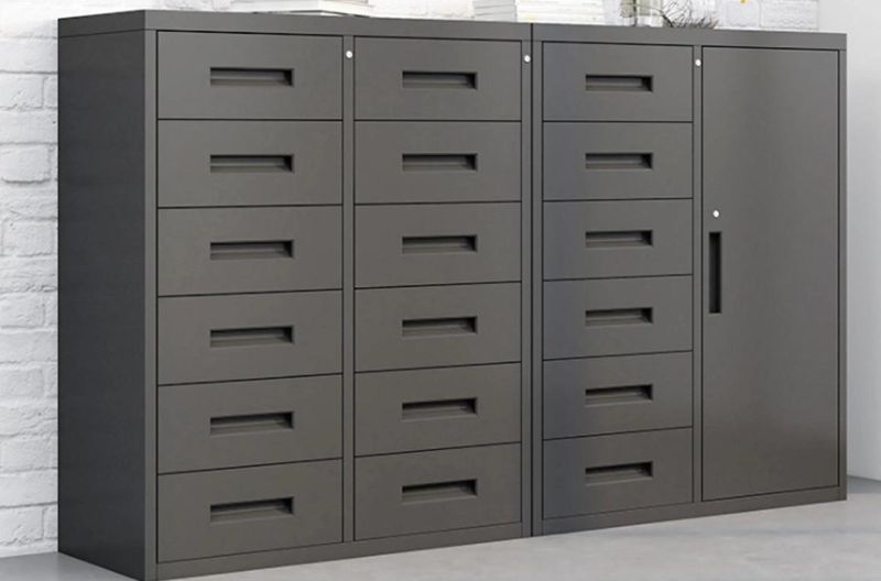 Hot Sale Steel Drawer Cabinet 4 Doors Storage Filing Cabinet