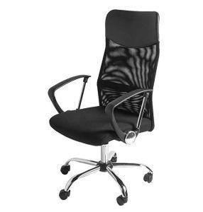 Mesh High Back Executive Multicolour Adjustable Swivel Office Chair, Recline, Mesh Seat (Black 1)