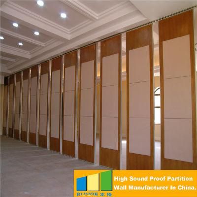 Soundproof Acoustic Operable Removable Office Sliding Door Partition