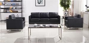 New Model Leisure Office Reception Home Lobby Stainless Steel Leg Sofa