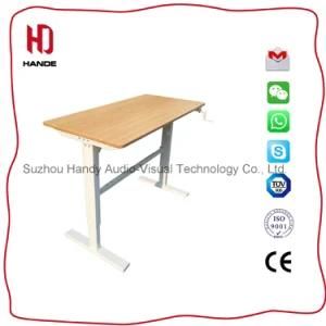 Manual Office Home Use Height-Ajustable Desk