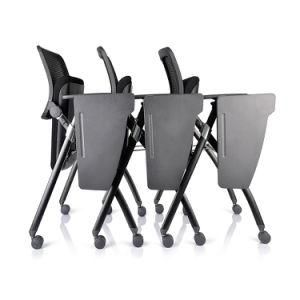 Popular Design Foldable Training Chair with Writing Pad