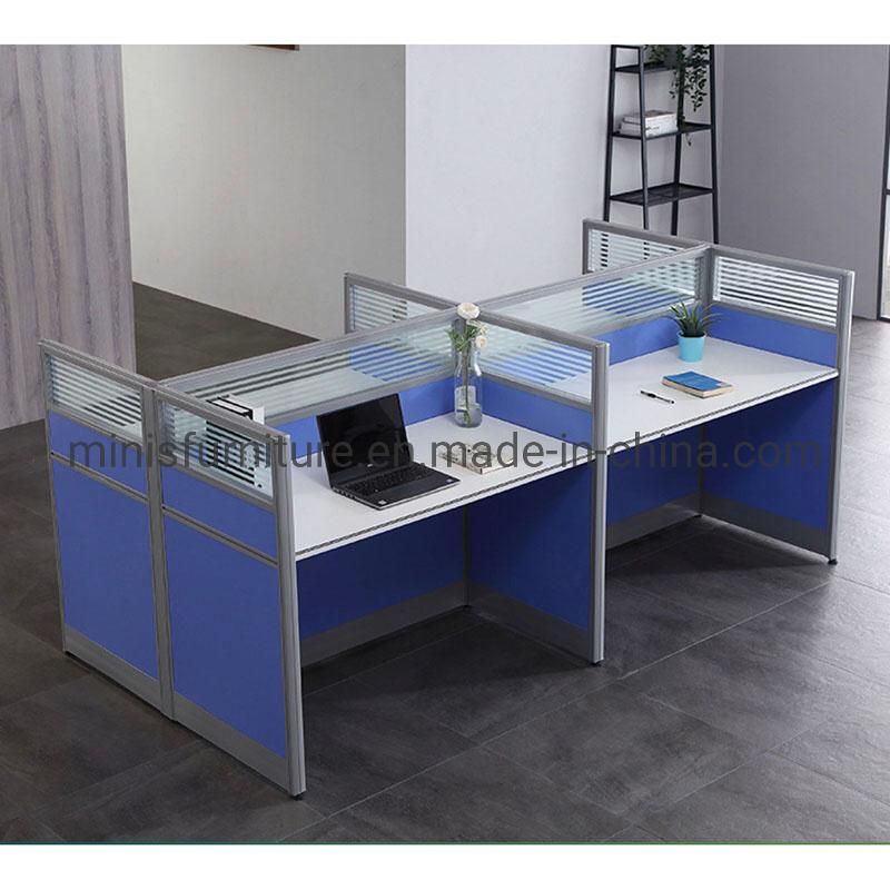 (M-WS206) Simple Office Desk Custom Made Staff Office Workstation