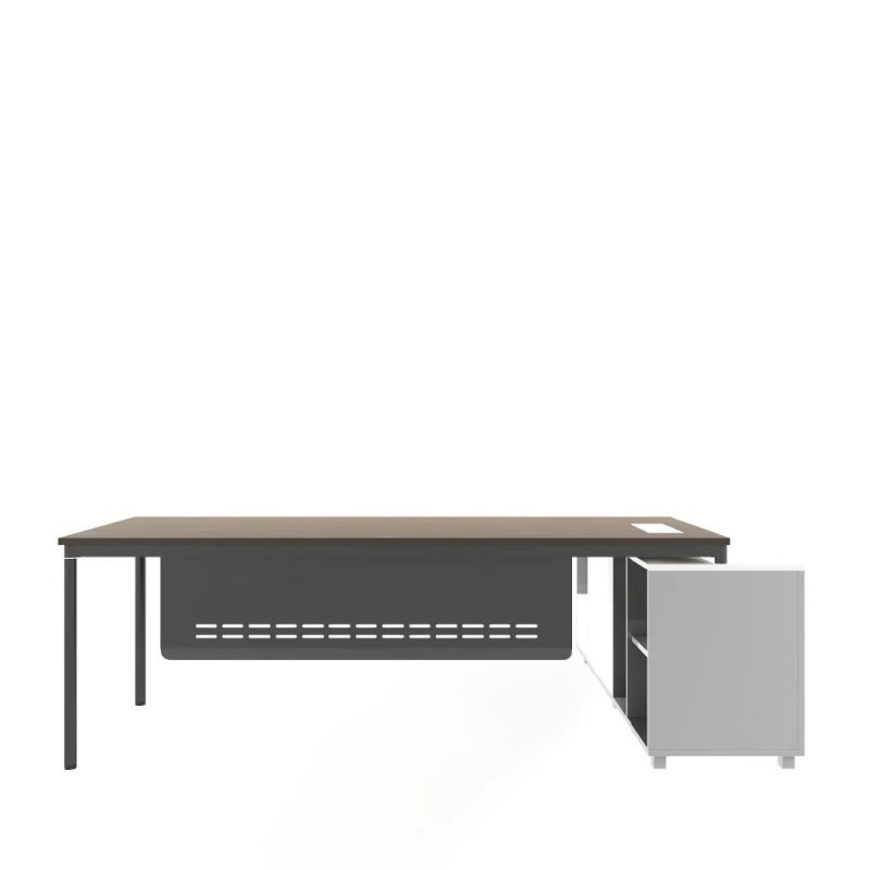 Hardware Table Workstation Home Office Desk Executive Office Table with Pedestal Drawers