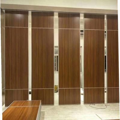 Sliding Aluminium Track Banquet Hall Soundproof Restaurant Movable Partition Wall