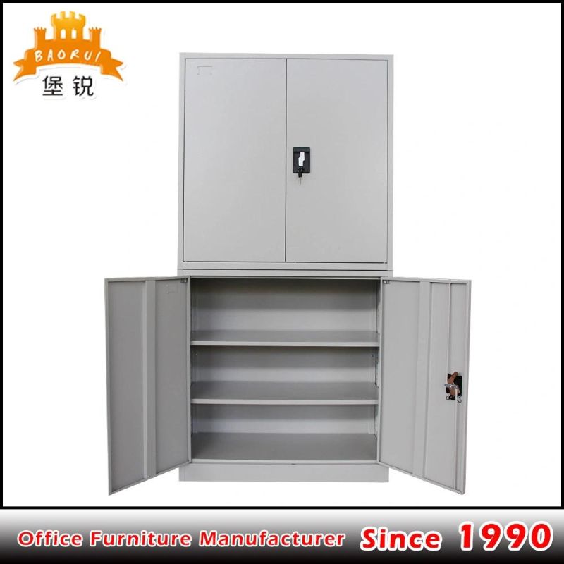 3 Point Lock Office Furniture Metal 4 Door Storage Cupboard Cabinet