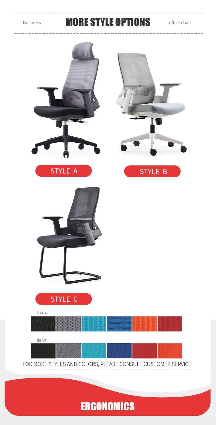 High Back 3D Armrest Swivel Executive Gaming Home Furniture Korea Mesh Office Chair