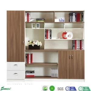 Office Furniture Walnut Wooden Wardrobe Office Filing Cabinet