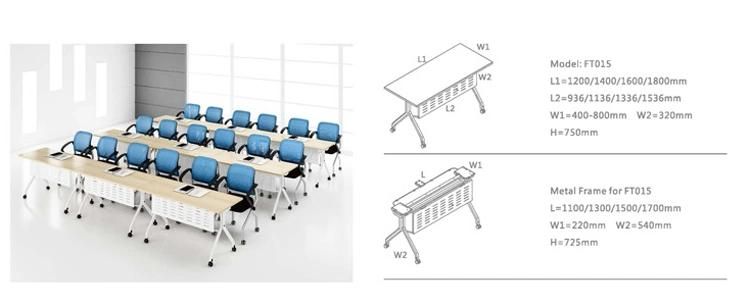 Modular Office Folding Training Table Foldable Conference Desk Meeting Table Design