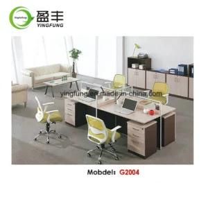 Wooden Modular Office Staff Workstation Yf-G2004