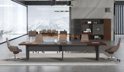 Office Furniture Manufacturers High Quality 8 Seats Modular Conference Meeting Table