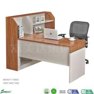 Solid Wood MFC Panel Wood Furniture Office Executive Desk Manager Table with File Credenza