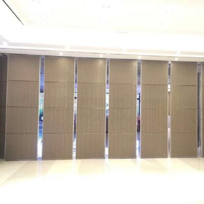 Soundproof Decorative Material Folding Movable Partition Walls with Installation