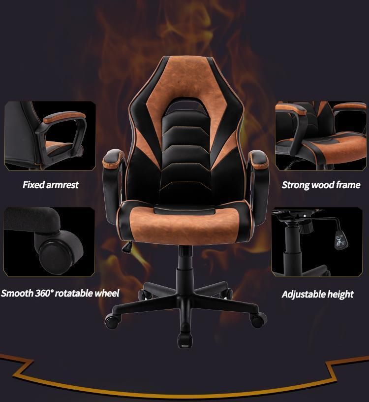 Lisung 10135 Wholesale Leather High Back Gaming Chair