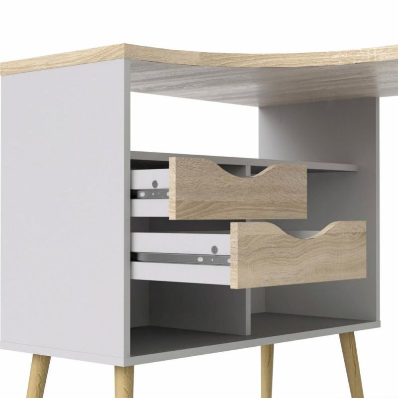 Nova Modern Patent Design Melamine Furniture L Shaped Computer Manager Executive Office Desk