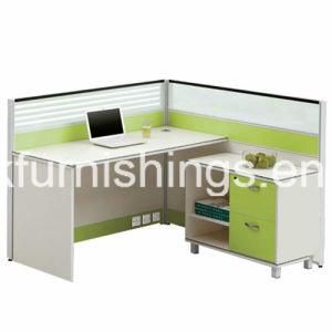 Single Seat Melamine Table Office Partition