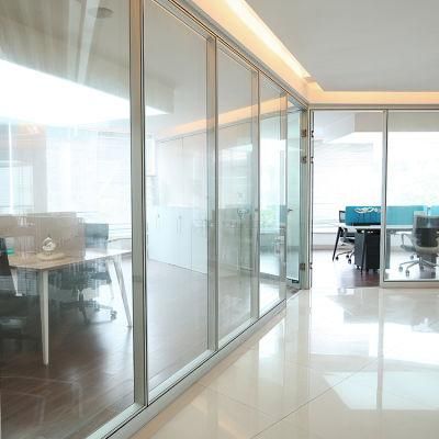 Single Glass Wall Aluminium Office Partition