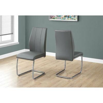 Design Banquet Chair PP Restaurant Chair Living Room Office Chair Metal Legs Chair