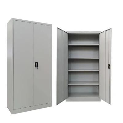 File Cabinet Two Door Swing Door Steel Filing Storage Cabinet