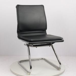 Medium Back Soft Pack Fixed Arch Frame Foot Office Chair Staff Chair