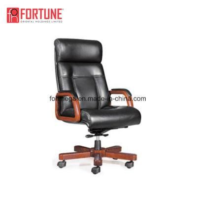 No Folded and Office Chair Specific Use Genuine Leather Office Chair