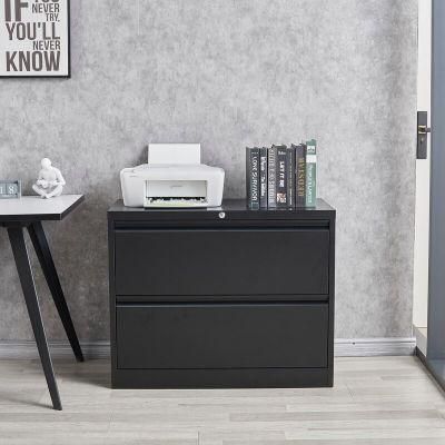 High Quality Steel 2-Drawer Lateral Filing Cabinet Made in China