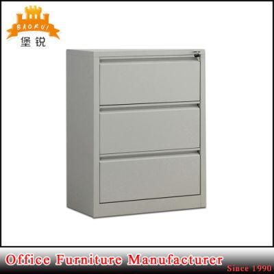 Modern Office Furniture 3 Drawer Steel Lateral Filing Cabinets