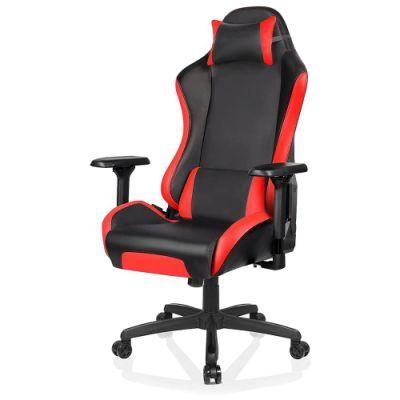 PU Leather Butterfly Mechanism Gaming Chair with Armrest
