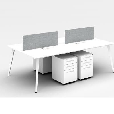 New Design Modern Office Table Office Melamine Desk Top Workstation
